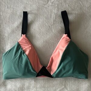 Colorblock Women’s Bikini Top